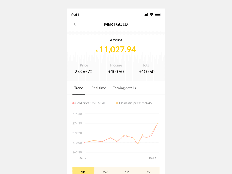 Fund App app finance fund gif ui