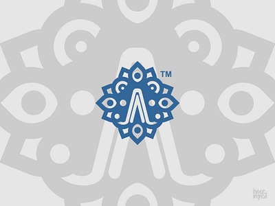 Floral "A" Logo a branding brandmark corporate identity floral graphic graphicdesign icon illustration logo logobrand logogram logotype mark marks symbol typography vector