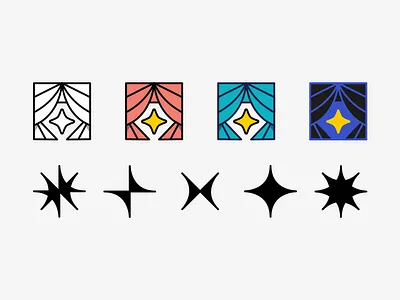 shapes 1 icons minimalist shapes star vector