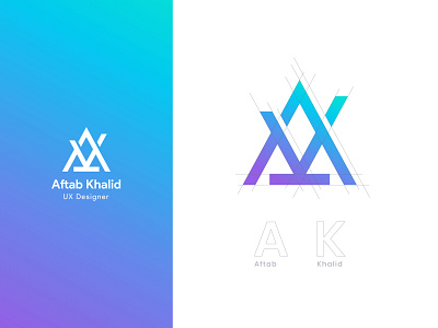 Logo Type | Aftab Khalid logo logo icon logotype type