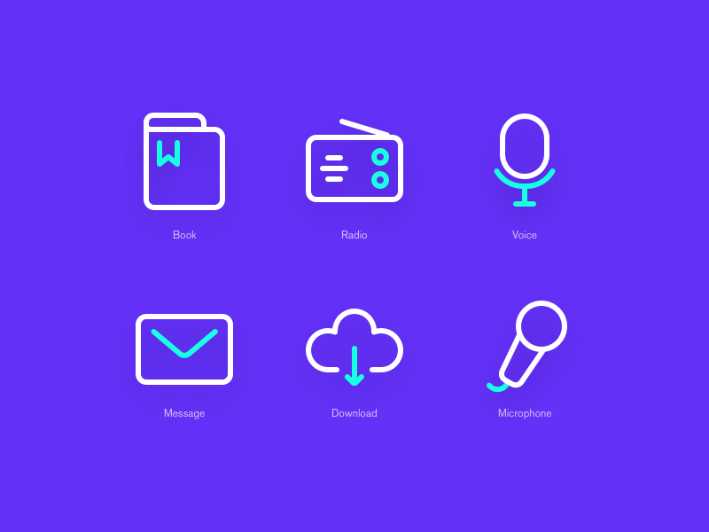 Daily practice icon sketch