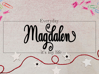 Magdalen autumn calligraphy calligraphy font collection digital download script easter elegant fashion hand illustrator love made modern calligraphy script font spring summer swashes swooshes valentine