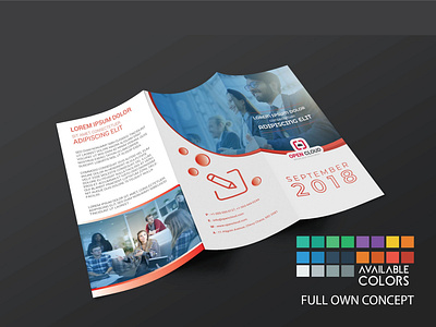 Tri fold Brochure branding brochure brochure design brochure mockup brochure template brochure tri fold design graphic illustration print typography