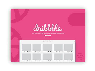 Home Website Dribbble dribbble ui uidesign vector