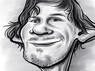 Bobi basketball boban bobi bobinator carticature clippers drawing giant illustration marjanovic nba wacom