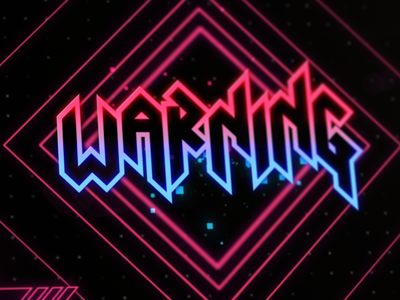 Strife WARNING screen app branding design flat fui future user interface graphic design interface sci fi ui uidesign uielements vector