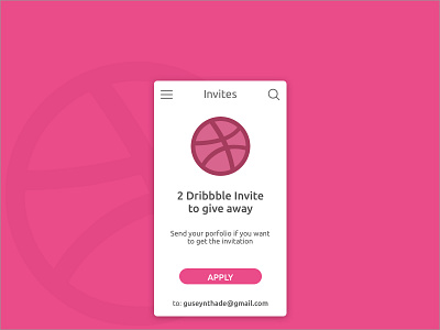 Dribbble İnvite dribbble invite