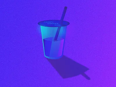 Canopy Coffee Club coffee colours design drinks graphic design illustration shadows vector