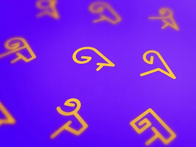 Ram Icons design goat icon pack pictogram ram set sketch vector