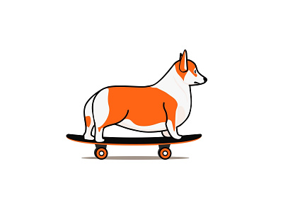 Corgi illustration