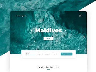 Travel Agency agency branding design flat minimalism travel agency travel app traveling ui ux web website