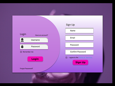 login/sign up Page 001 dailyui dailyui 001 design figma login login box login design login form login page prototype sign up sign up form sign up page sign up screen ui ui ux design uxuidesign
