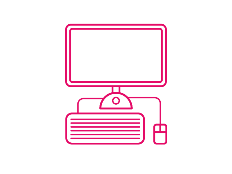 Online to Offline after effects charts flat infographics line loop marketing motion motion graphics offline online vector