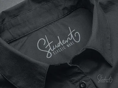 Student Apparel Logo Design apparel design garments company logo logo mark shirt typography