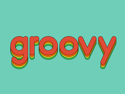 Groovy adobe illustrator design