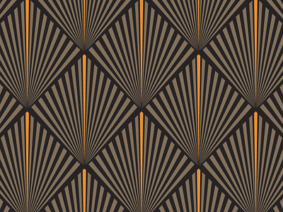 Art Deco Pattern autumn geometry illustration illustrator pattern pattern design