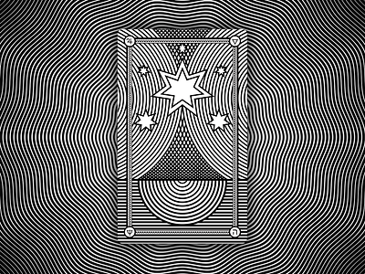 The Star Major Arcana card deck generative tarot tarot card