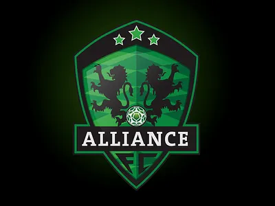 Alliance Soccer Logo branding design icon illustration logo vector
