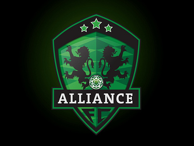 Alliance Soccer Logo branding design icon illustration logo vector