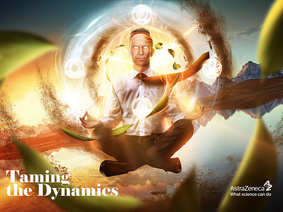 Taming the Dynamics 2d adobe advertising art avatar creative daily design dribbble elemental graphic green imanipulate orange photomanipulation photoshop poster prespective rise visual