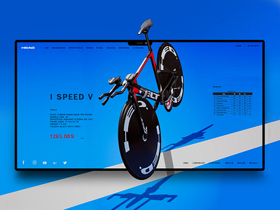 Bike 2 app bike bike jersey bike kit bike logo bike ride ecommerce head landing landing design landing page landing page design mtb speed store ui ux ux design web webdesign