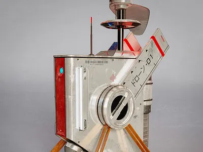 Drone 01 for Marineris City 3d coronarender design marineris marineriscity mars productdesign rendering renderings