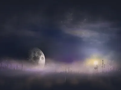 I am drawing an illustration for the site adobe design designingforclients digital future futuristic illustration planet space website