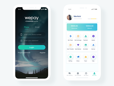 Financial-Wepay app blockchain btc financial