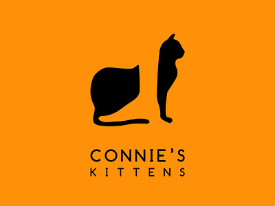 Negative Space Logo (cat+leg) branding care cat clean creative design flat home icon illustration leg logo love negative space pet service simpe smart stylish vector