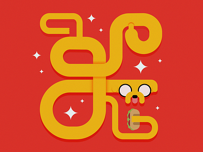 Jake's Perfect Sandwich adventure time illustration