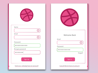 Daily UI day 1 dailyui dailyui 001 figma login form login screen ui design uidesign