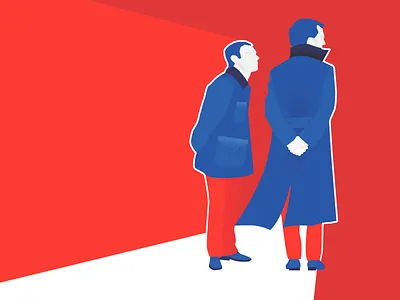 Sherlock Illustration beginner design french illustration sherlock ui