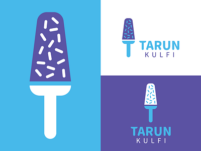 Tarun Kulfi branding communication icecream icecream parlour kulfi logo logo design logo design challenge logo designer minimal minimal branding minimalist minimalist design minimalist logo minimalist logo design minimalistic logo