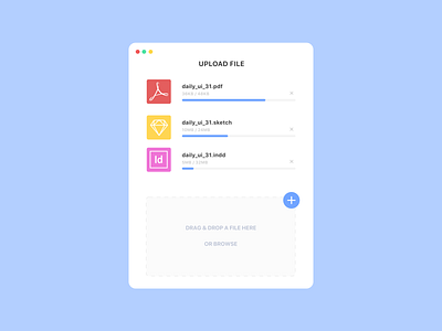 Daily UI 031 / File Upload 031 adobe daily100 dailyui dailyui031 dailyui31 file file upload indesign minimal pdf sketch ui upload