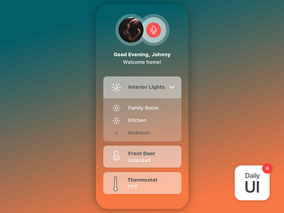 006 User Profile challenge daily ui challenge ui