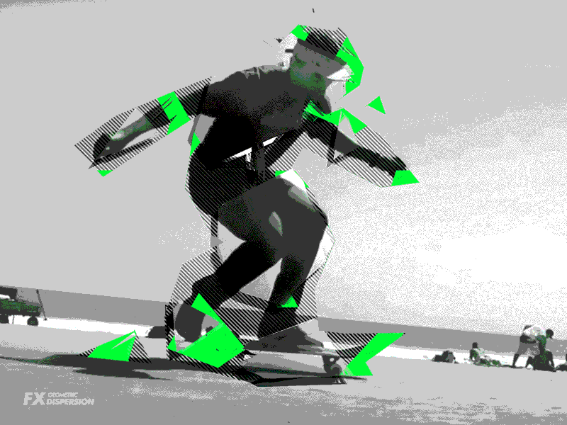 Expanding Photoshop possibilities 3d action actionscript artwork blast break burst concept diffuse disperse dispersion effect explode explosion geometric geometry gif gif animation jsx