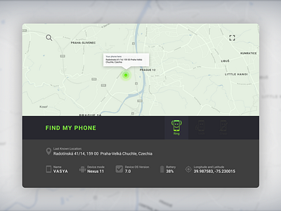 020 Location Tracker dailyui design ui