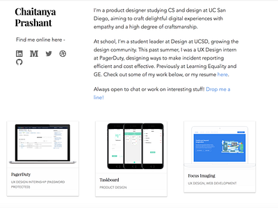 Portfolio revamp portfolio typography ux web