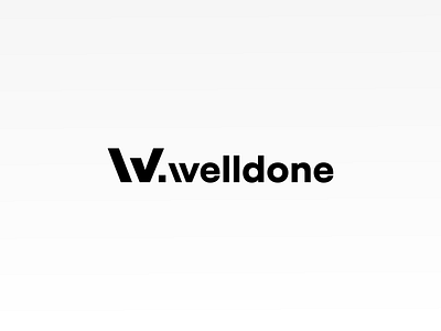 Welldone app branding check letter list logo management mark monogram task