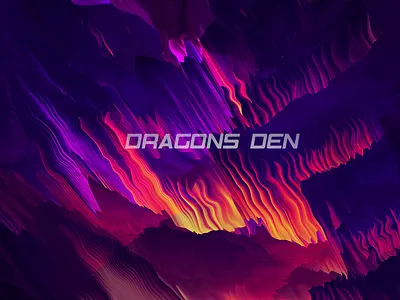 Dragonsden dark art digital art dragons energy fire graphic design graphic art photoshop scifi