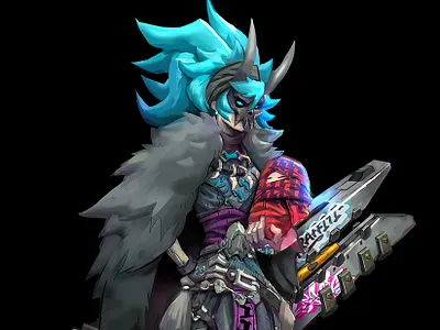 young Kazakh challenge charactedesign character comic concept draw illustration