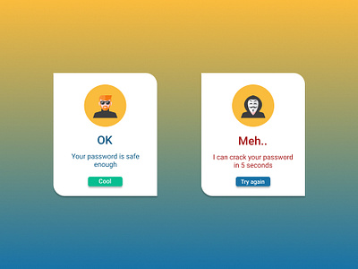 Daily UI Challenge #011 - Flash Message dailyui dailyui011 design fail flash message success ui ui design web desgin