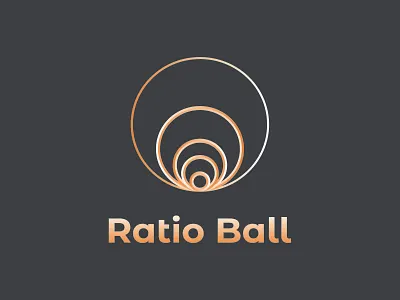 Ratio Ball golden ratio logo logo design