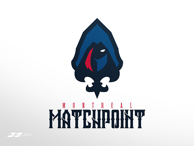 Montreal Matchpoint Assassin Mascot Logo badge brand branding emblem esports gaming identity illustration logo mascot sports