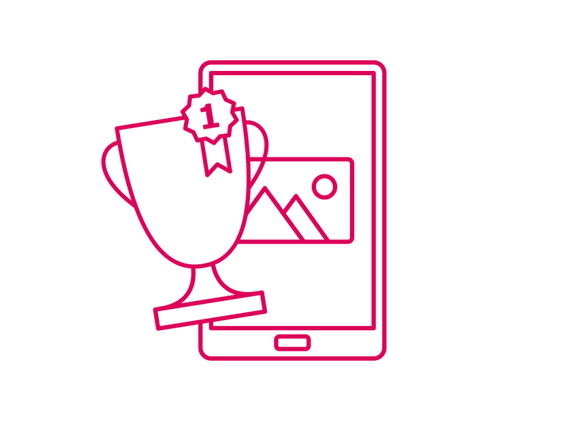 Top Channel 2d add after effects animation charts flat design illustration infographic line loop marketing minimal motion motion graphics stats traffic trophy vector website