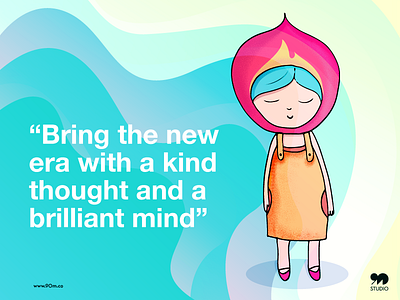 IllustraGirl-Series-1 color scheme design illustration inspiration wacom tablet