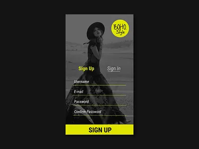 Daily Ui Day 1 app daily ui 001 design ui ui ux design ux web