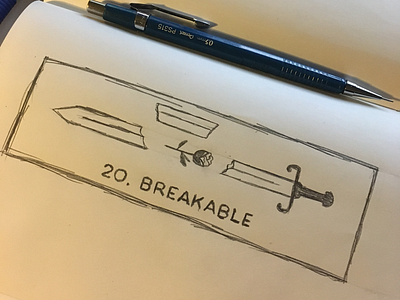 _InktoberBreakable breakable doodle drawing inktober inktober2018 pencil rose sketch