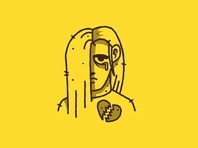 Inktober - Day 20 - Breakable design emo graphic design illustration inktober vectober