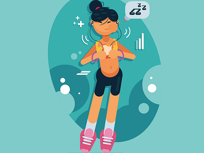 Food People 3 art design digitalart dinner flatdesign food girls graphicdesign illustration lunch music people sport vector